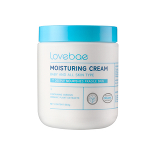 lovebae大白罐保湿面霜女补水紧致修复嫩白滋润全身可用乳液正品