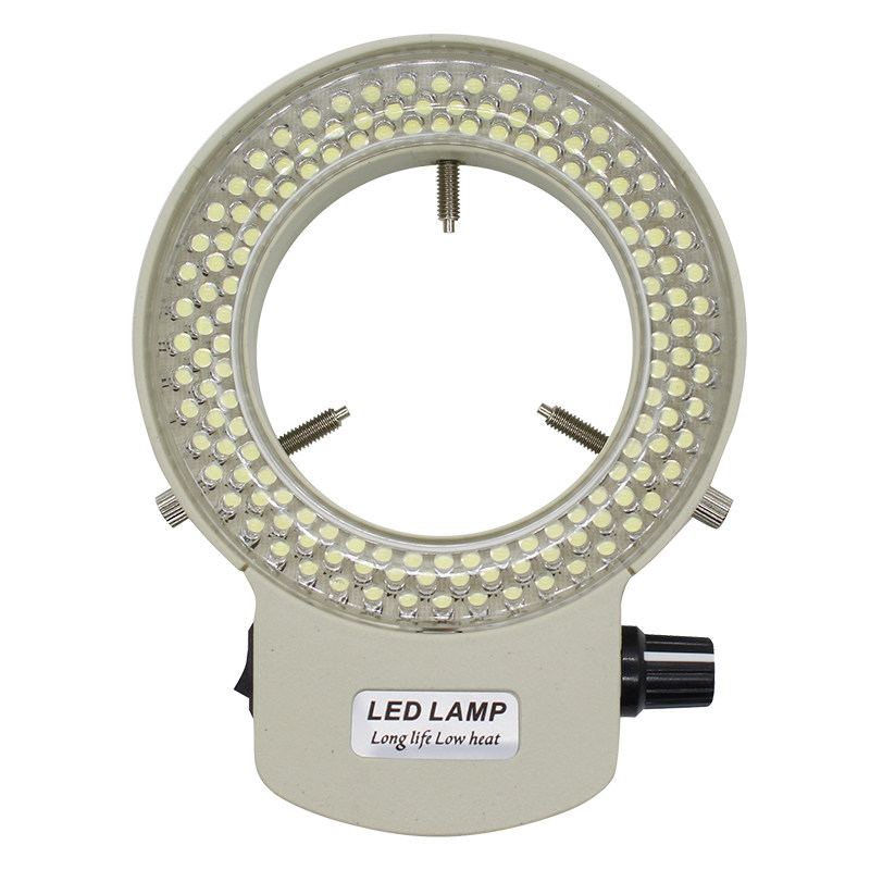 显微镜光源LED环形灯144灯珠内径63mm体视数码显微镜照明辅助光圈