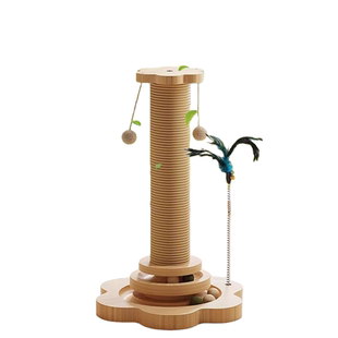 猫抓板耐磨不掉屑猫抓柱剑麻猫咪玩具自嗨解闷爪板立式猫爬架一体