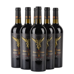 法国原瓶进口红酒礼盒装 15度天使浮雕重瓶干红葡萄酒 扫码价1288