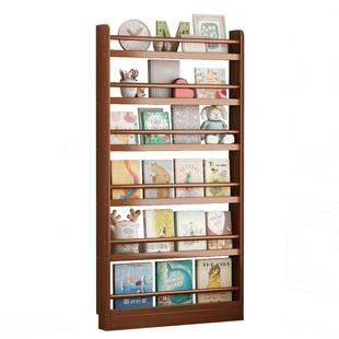 门后书架超薄柜子靠墙过道置物架书柜收纳柜窄柜儿童绘本杂志收纳