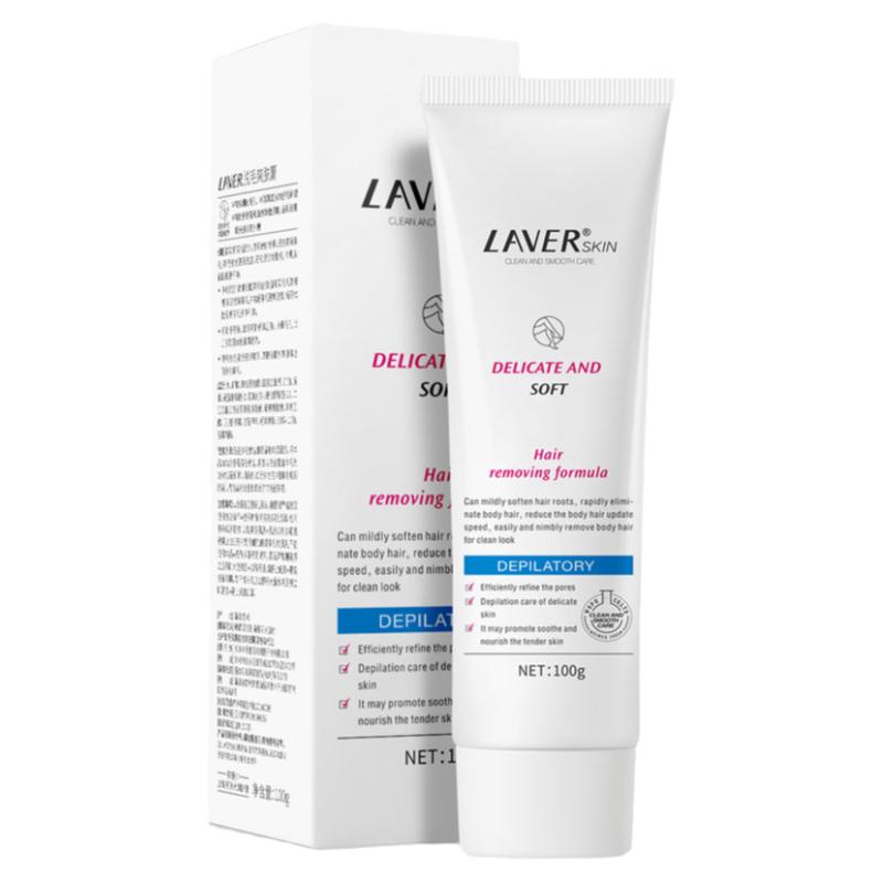 laver莱薇尔脱毛膏用背部胡子
