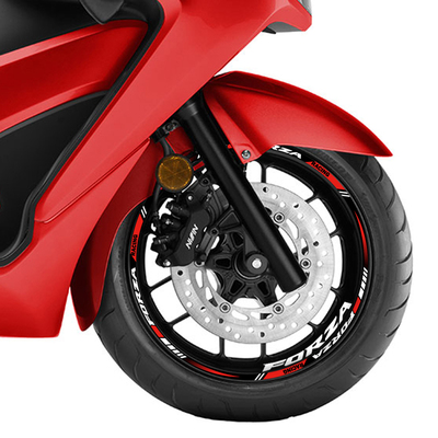 Farza300/125佛沙NSS350轮毂贴