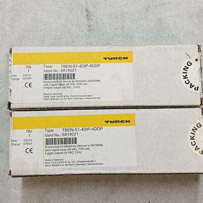 询价-图尔克TBEN-S1-4DIP-4DOP模块，德国，