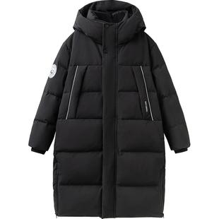 巴拉巴拉儿童羽绒服男童女童宝宝外套童装2025新款长款保暖上衣厚