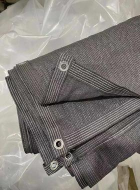 精品灰色遮阳网防晒网降温加密遮荫遮光游泳池隔热家用阳台庭院
