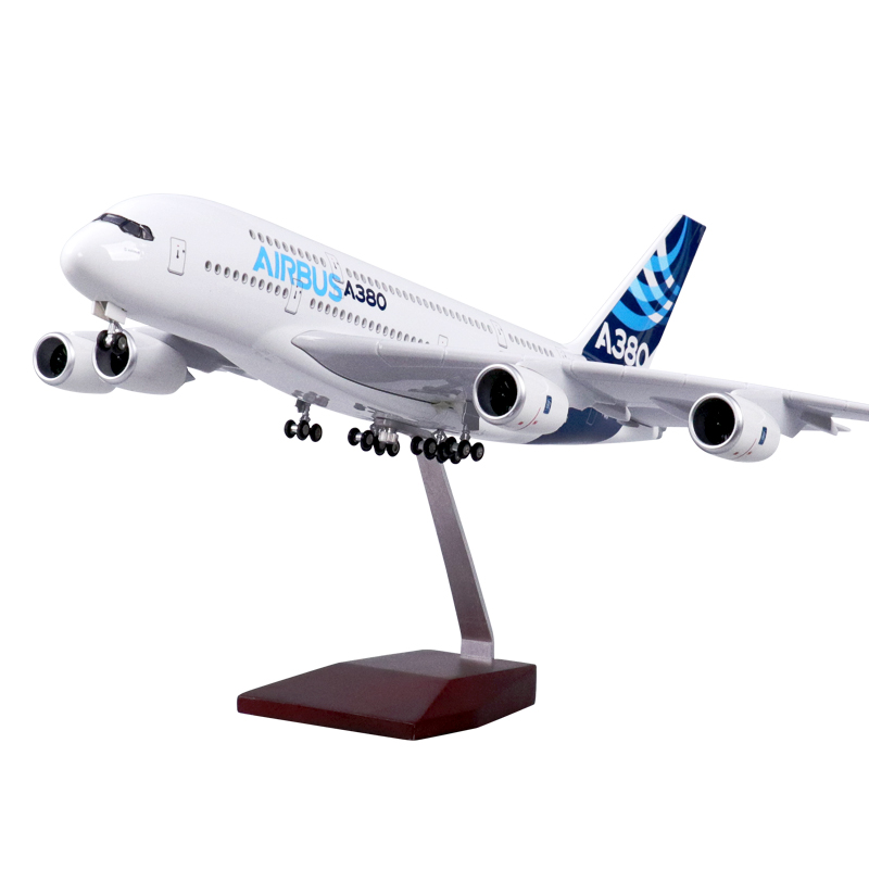 空中客车 AirBus A380飞机模型仿真客机成品收藏航模新年礼物男孩