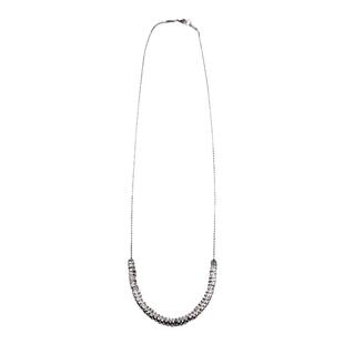 MONA张绮贤同款做旧金属项链小众设计网红钱多多秋冬长款毛衣链女