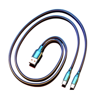 双Typec一拖二数据线120w超快充适用荣耀vivo小米双华为typec苹果15二合一充电线5a1托2两头tpyec安卓车载2米