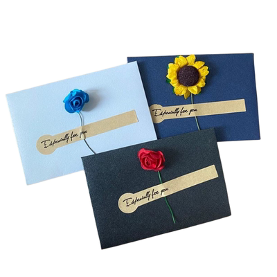 教师节文艺复古卡片信封