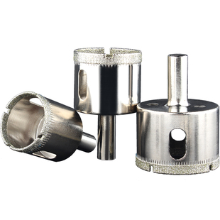 玻璃钻头圆形开口钻陶瓷大理石开孔器花岗岩钻孔神器超硬6mm-60mm