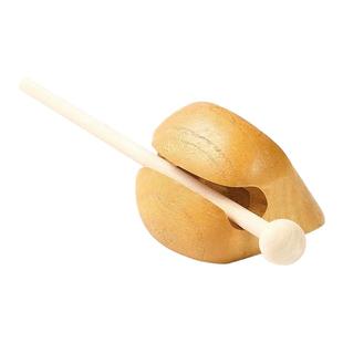 奥尔夫木鱼打击乐器实木小学生音乐儿童一年级教学具大号解压梆子