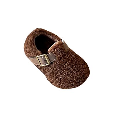 韩版儿童毛毛鞋保暖棉鞋宝宝冬季