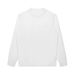 GXG男装商场同款白色圆领毛衫2023冬季新品 GD1201462I 12022344