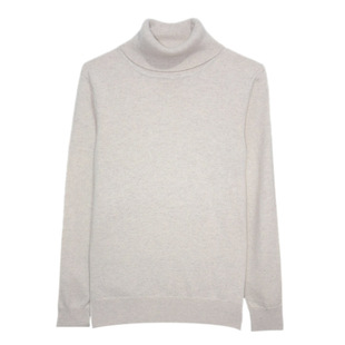 高领毛衣女款2025新款加厚纯色打底内搭针织衫依卡璐金企纯羊毛衫