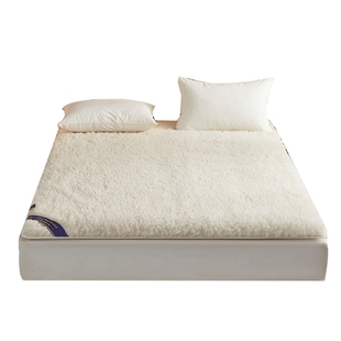 纯羊毛毯子床垫秋冬宿舍学生铺床单绒毯加厚冬季羊绒盖毯加绒防滑