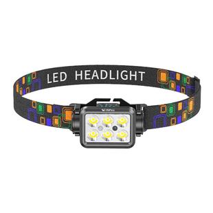 头灯2025新款强光充电超亮户外登山感应超长续航轻便小型钓鱼新型