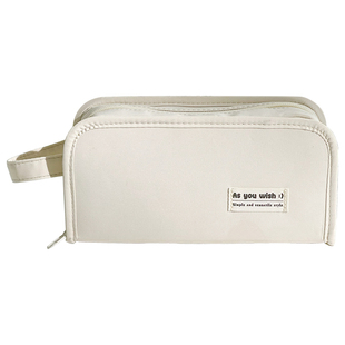 双面痛包笔袋学生用简约大容量高颜值ins风文具袋吧唧谷子女生款