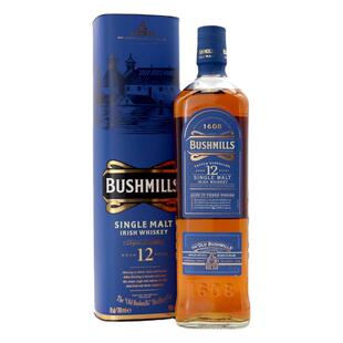 Bushmills百世醇12年单一麦芽爱尔兰威士忌三桶三重蒸馏正品行货