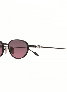 马思纯同款墨镜女男复古街拍小框椭圆太阳眼镜CLITORIAL老钱风