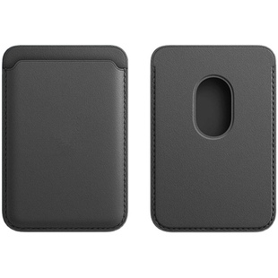 员工一体卡套iphone1213磁吸卡包MagSafe皮革支架学生pu皮收纳