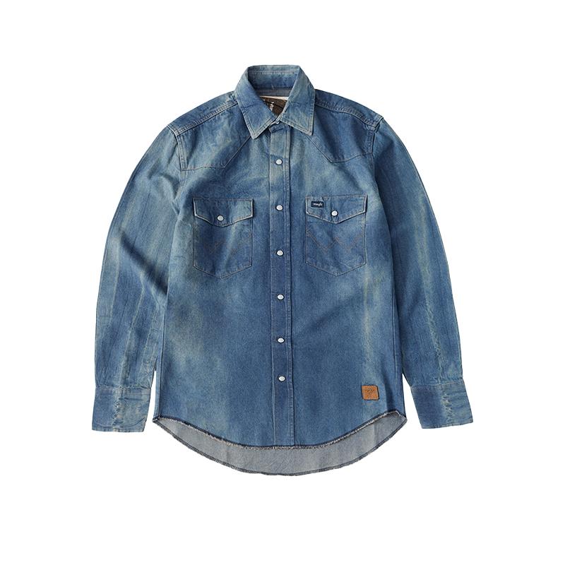 Wrangler/威格联名款男牛仔外套