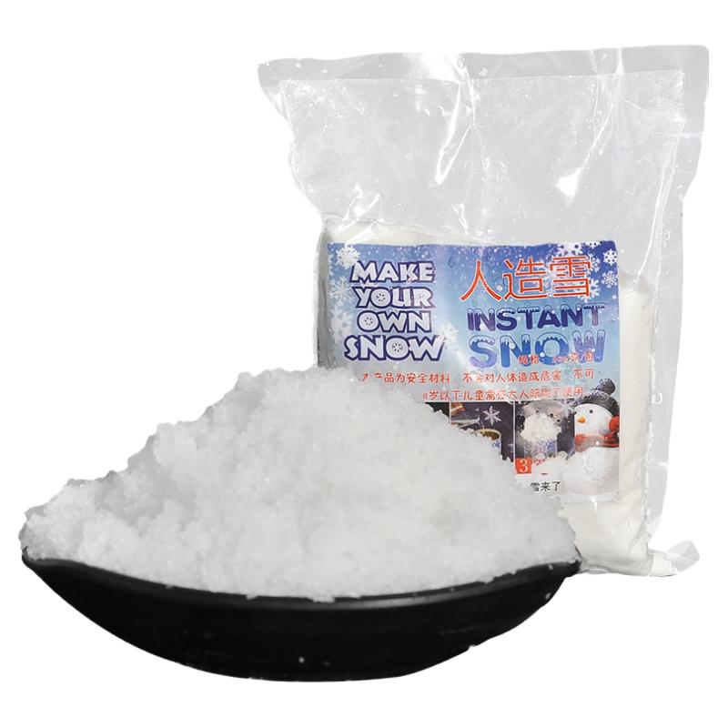 人造雪水橱窗布置拍摄实验圣诞