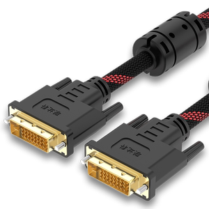 DVI线高清数字显卡接口转接电脑显示器屏HDMI转换电竞视频连接线
