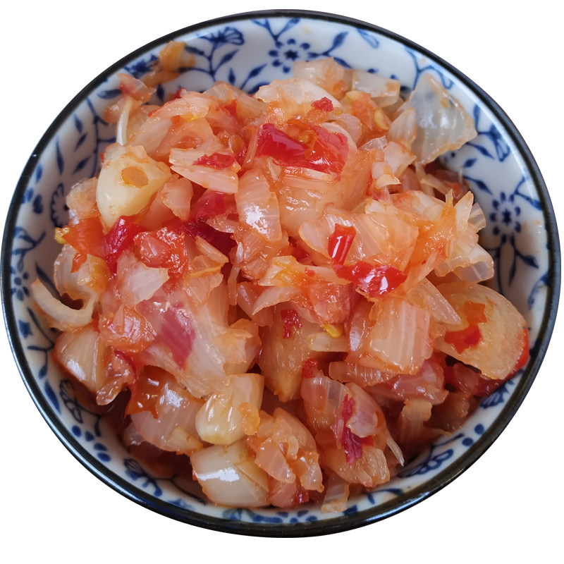 碎藠头700克云南特产农家酸甜茭头腌泡菜叫头水晶藠头酱咸菜包邮