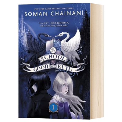 英文原版 The School for Good and Evil#1 善恶学院1 科幻小说 Soman Chainani HarperCollins 英文版