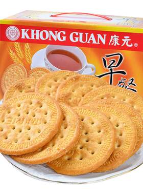 康元早餐饼干1000g晚上解饿零食解馋食品大全小时候的饼干批整箱