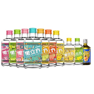 江小白果立方果酒168ml*7/9瓶多味装酒酿女士微醺低度甜酒果汁酒