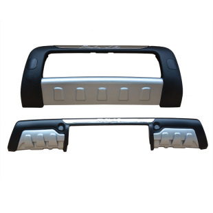 适用于丰田rav4前保险杠改装rv4后防撞杠护板装饰护杠09-12款包围