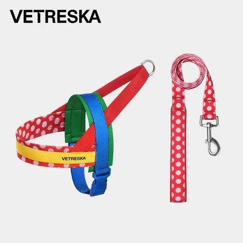 未卡Chroma宠物胸背带遛狗犬大中小型绳子牵引绳牵引绳狗宠物套装