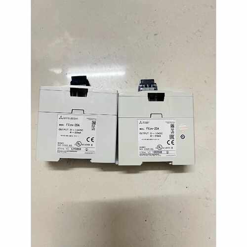 询价-PLC模块FX2N2DA成色99.可维修
