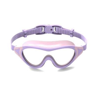 迪卡侬儿童泳镜一片式大框高清防雾防水游泳镜女童游泳眼镜男IVA5