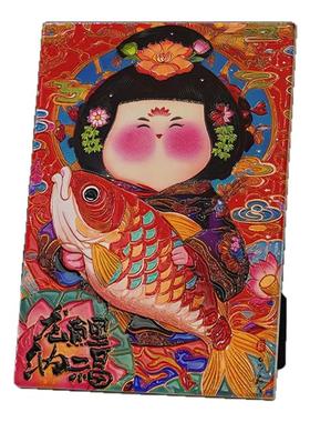 龙鲤纳福唐贵妃摆件客厅玄关