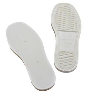 喜来财手工鞋底常红纯白牛筋底防滑防水单鞋拖鞋底一体牛津可批