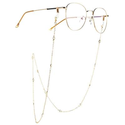 视町钛钢明星款时尚眼镜链