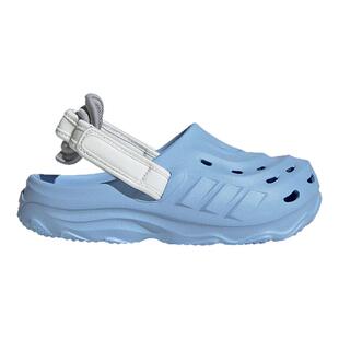 「洞洞鞋」MAXXCLOG可调节后跟带凉鞋男女小童夏季adidas阿迪达斯