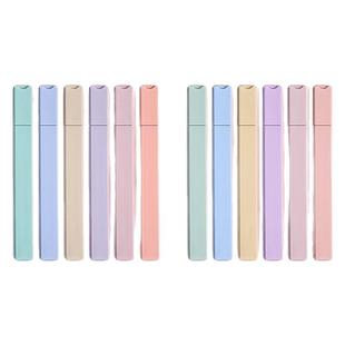 荧光笔荧光标记笔小学生专用记号笔彩色划重点手帐笔初中生专用马卡龙色系高颜值ins风荧光儿童彩色笔做笔记