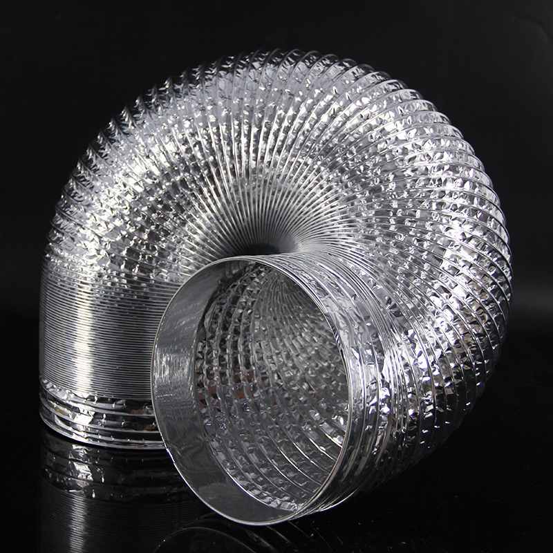 批发六层加厚铝箔管排烟管 通风管 伸缩管 抽油烟机排风管