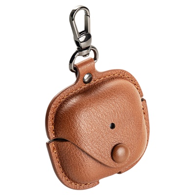 苹果AirPods皮质软壳挂绳耳机壳