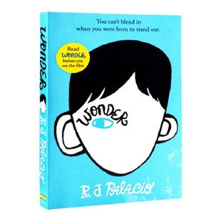 wonder 奇迹男孩男生英文版原版 wonders 英语版 英文原版小说R.J. Palacio Corgi帕拉秋 青春励志青少年课外读物纽约时报畅销小说