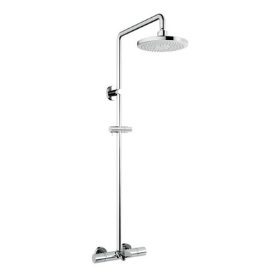 TOTO壁挂铜制恒温式淋浴柱顶喷