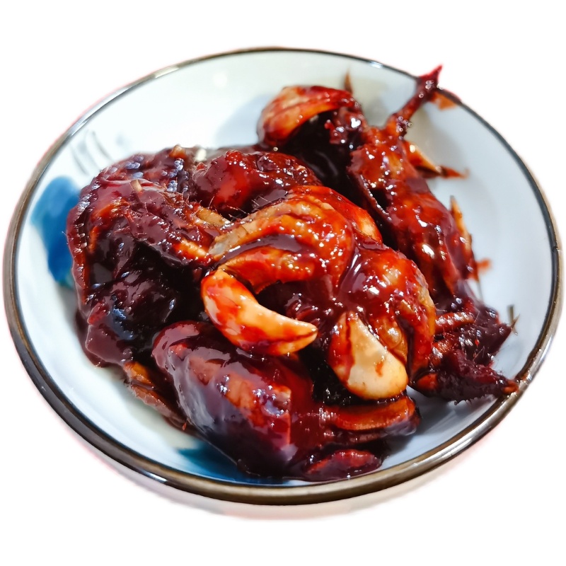 北仔制作 福建福州特产螃蟹酱螃琪酥螃蜞酥现做现卖下饭开胃500克