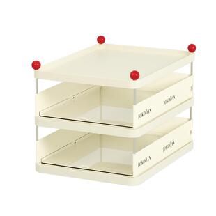 桌面书本收纳架学生课本文具分层抽拉架多功能创意文件资料整理架