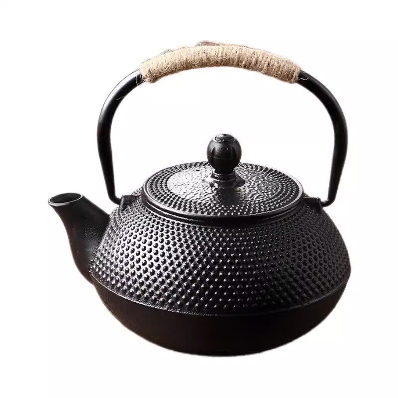 铁壶家用泡茶烧水壶专用碳火炉电陶炉器具户外铸铁茶壶围炉煮茶壶