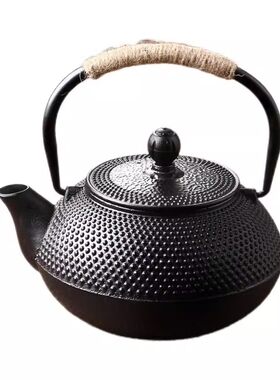 铁壶家用泡茶烧水壶专用碳火炉电陶炉器具户外铸铁茶壶围炉煮茶壶