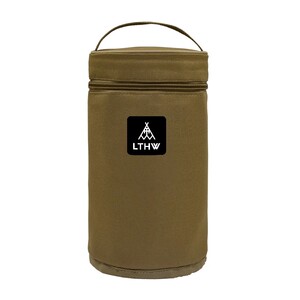 LTHW旅腾户外高山扁气罐收纳包野外便携防撞加厚隔热卡式炉气罐包